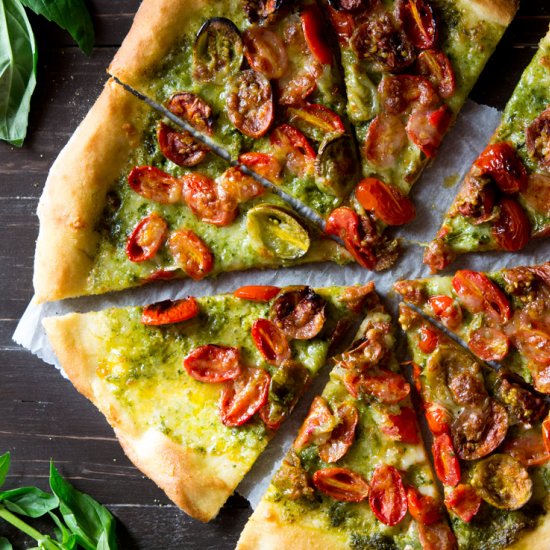 Basil Pesto Pizza