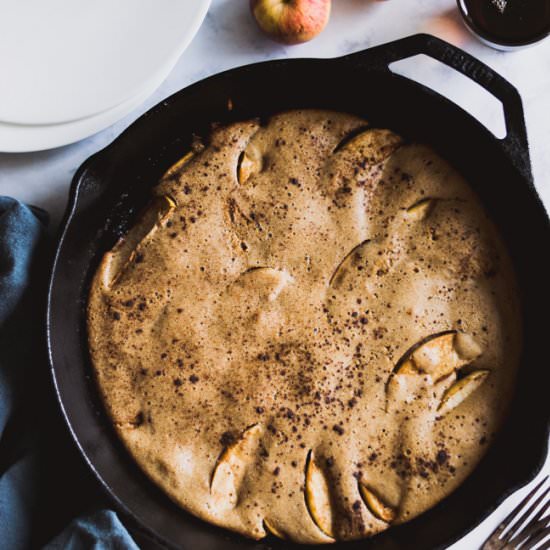 Paleo German Apple Pancake