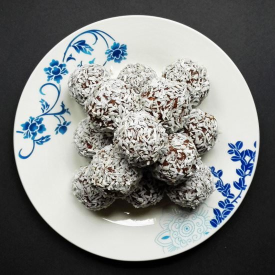 Chocolate and Coconut Truffles