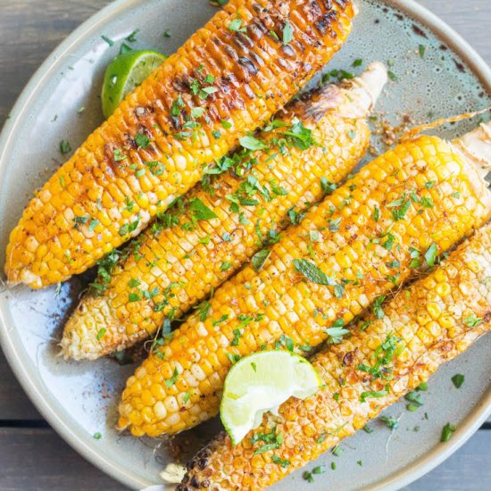 Grilled Corn on the Cob