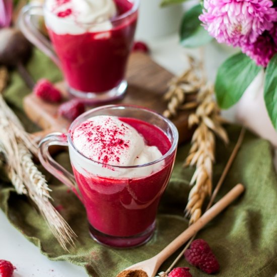 Beetroot Raspberry Smoothie