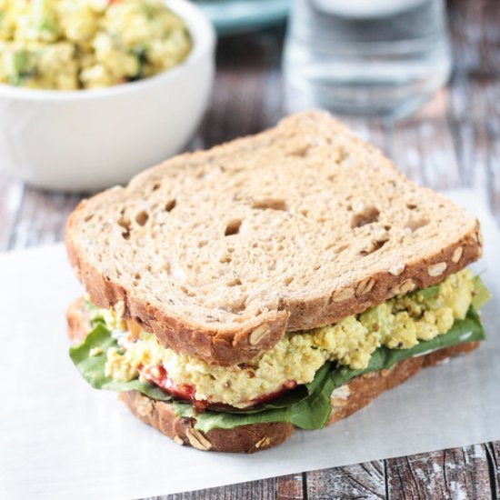 Curried Tofu Salad