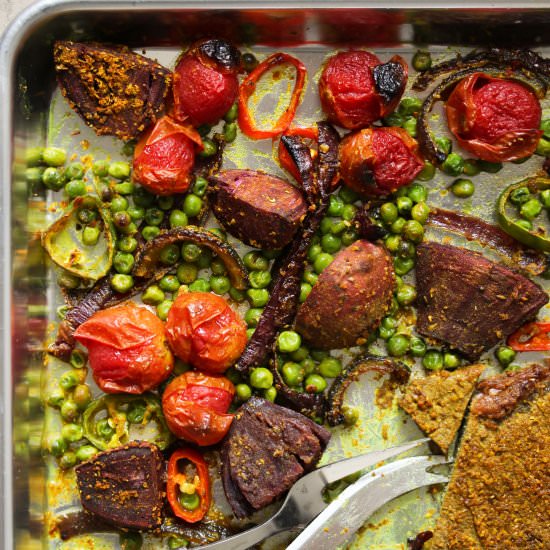 Sheet Pan Potato Curry