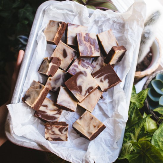 Vegan Dulce de Leche Fudge