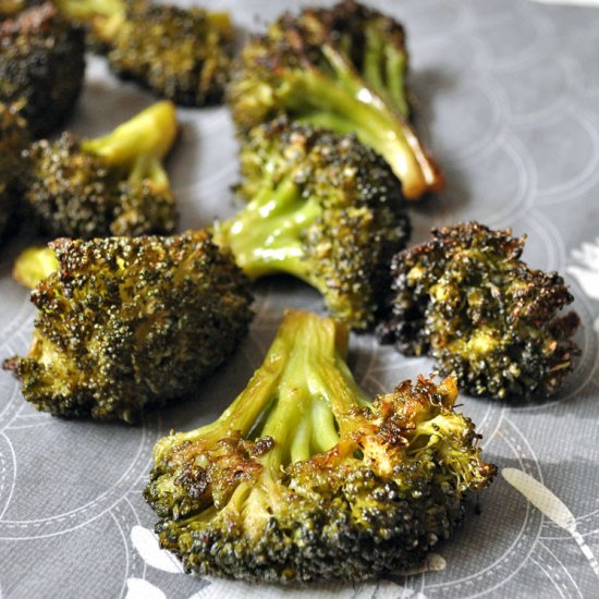 Baked Frozen Broccoli Florets