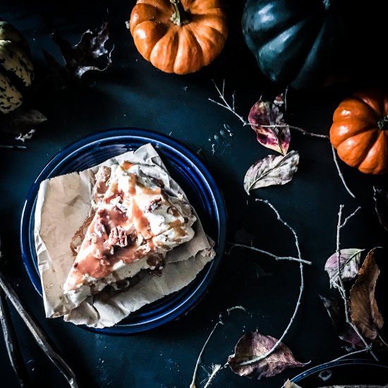 Pumpkin Pecan Ice Cream Pie