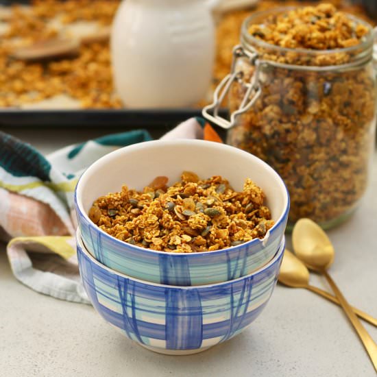 Healthy Pumpkin Granola