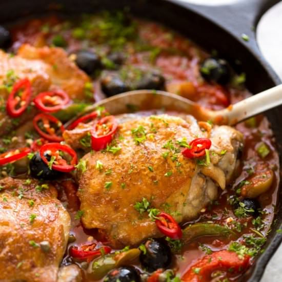 SPICY ITALIAN CHICKEN CASSEROLE