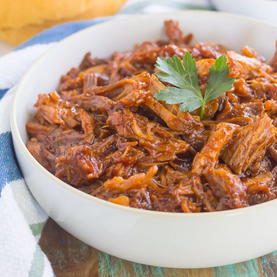 Slow Cooker Barbecue Pulled Pork