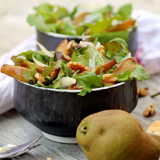 Roasted Pear Salad