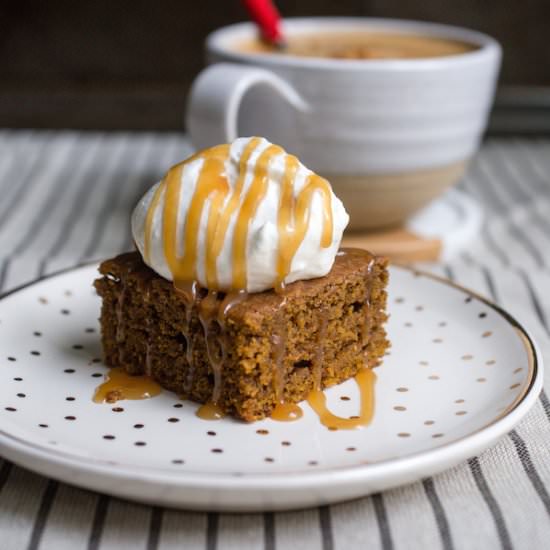 Pumpkin Spice Latte Cake