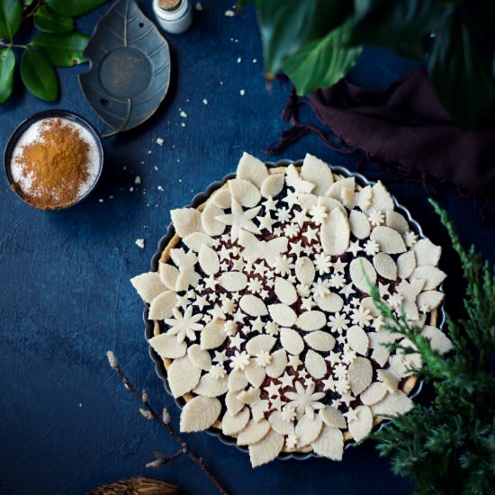 Vegan Pumpkin Beet Halwa Pie