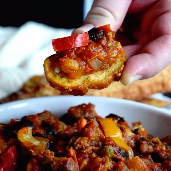 Oven Baked Caponata