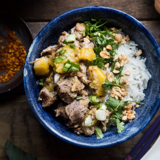 Slow-cooked Lemongrass Pork