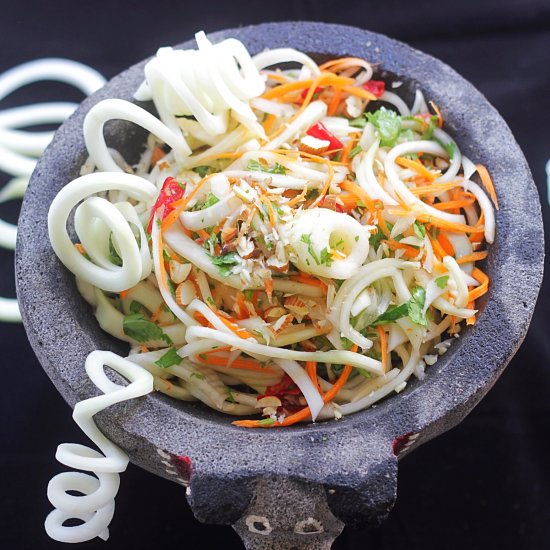 Spicy Green Papaya Salad