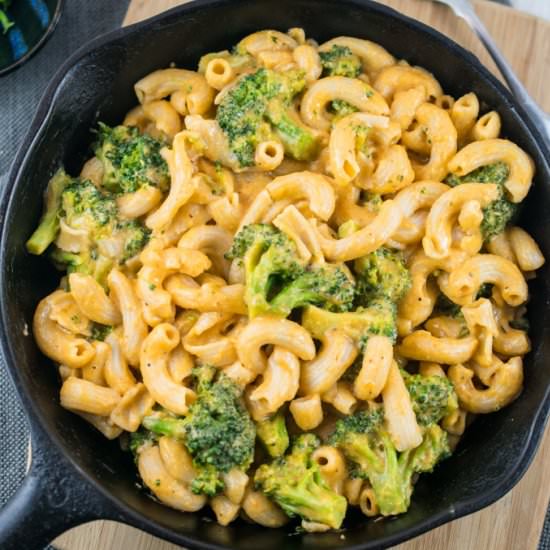 Cheesy Mac and Broccoli