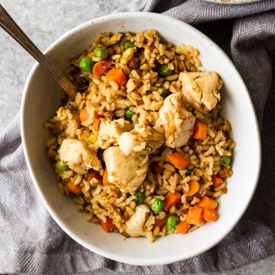 30-Minute Chicken Fried Rice