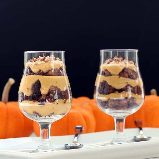 Pumpkin Praline Parfaits (GF, V)