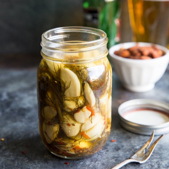 Pickled Garlic