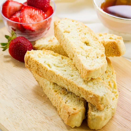 Almond Biscotti Cookies