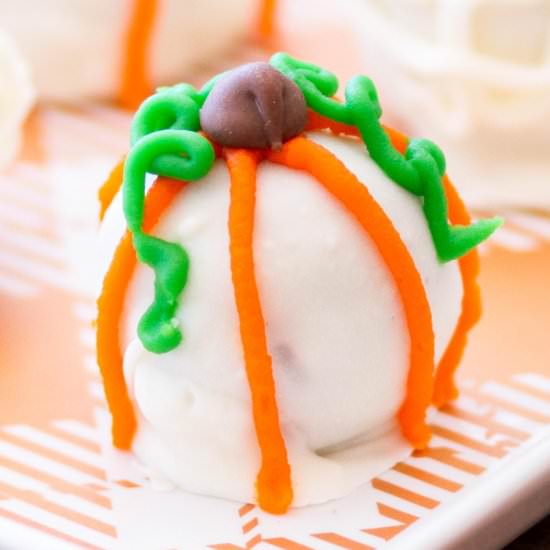 Halloween Cookie Truffles