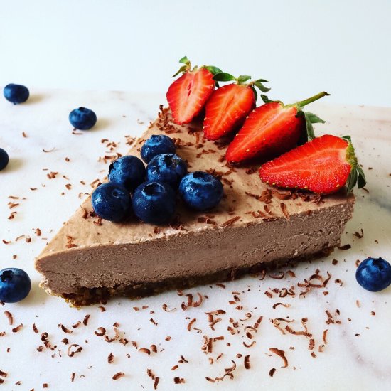 No Bake Chocolate Cheesecake