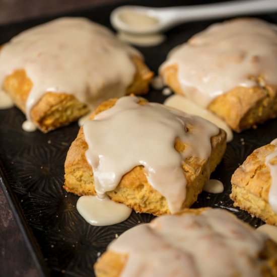 Maple Oat Scones