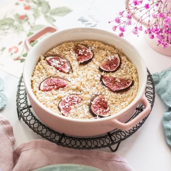 Baked Coconut Oatmeal