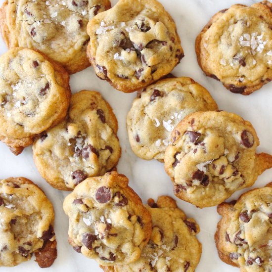 Sea Salt Chocolate Chip Cookies