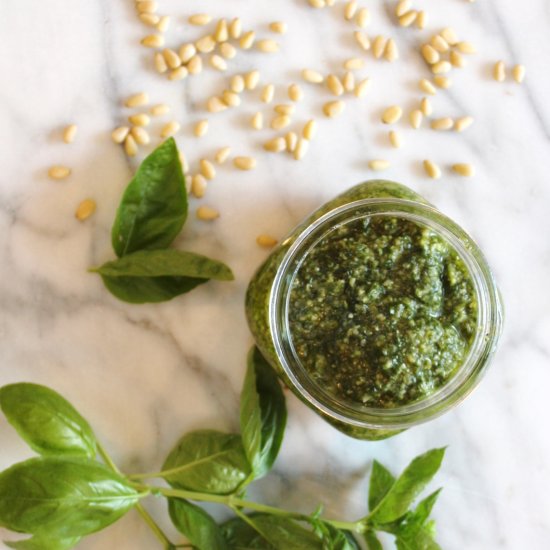 Truly Classic Basil Pesto