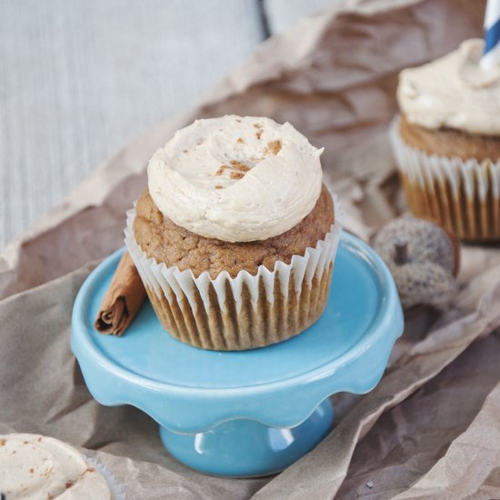 Pumpkin Spice Latte Cupcakes