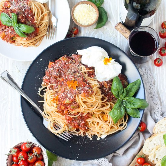 Fall Harvest Bolognese