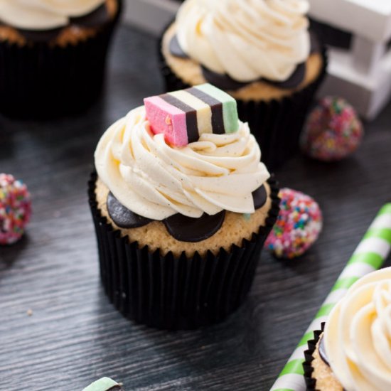 Liquorice Allsorts Cupcakes