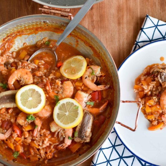 Cataplana with fish