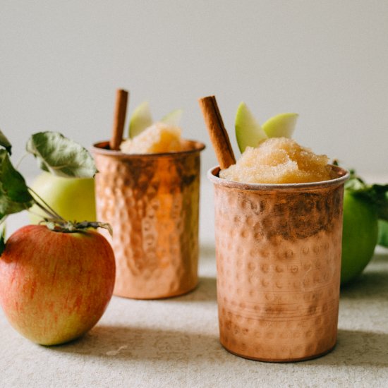 Apple Cider Slushee Cocktail