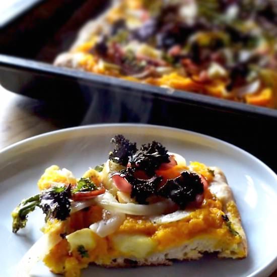 PUMPKIN PIZZA – BREAKFAST PIZZA