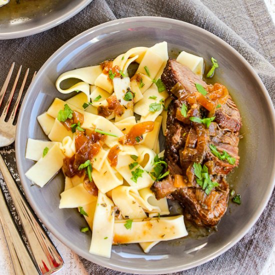 Beer Braised Pot Roast