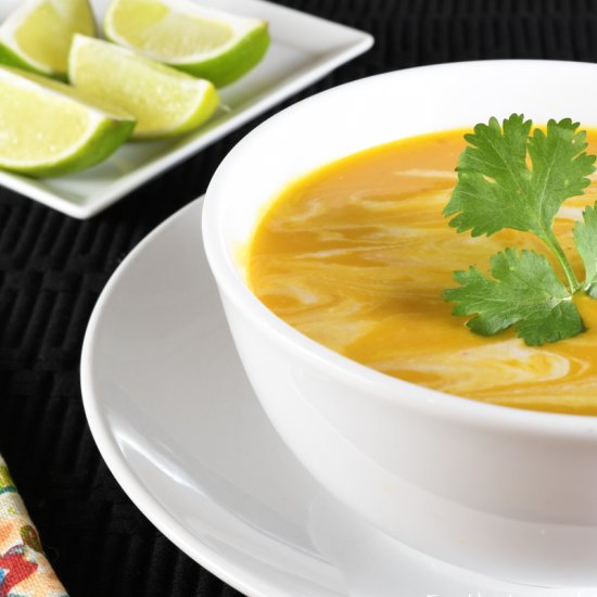 Thai Curried Butternut Squash Soup