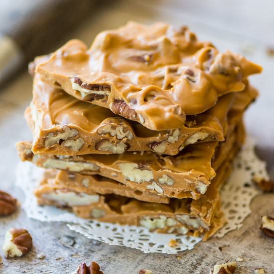 Easy Butter Pecan Bark