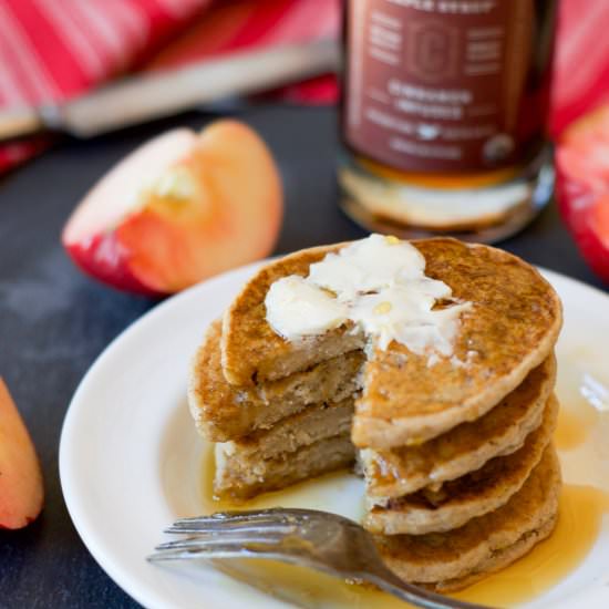 Gluten Free Apple Cider Pancakes