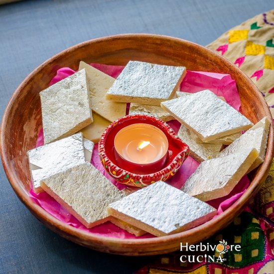 Kaju Katli | Indian Cashew Fudge