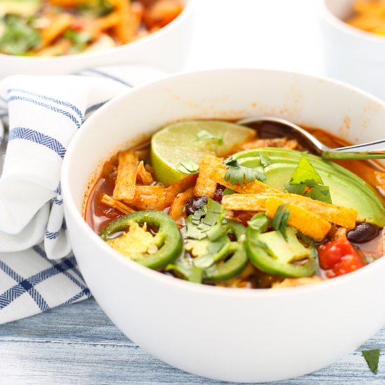 Healthy Chicken Enchilada Pot