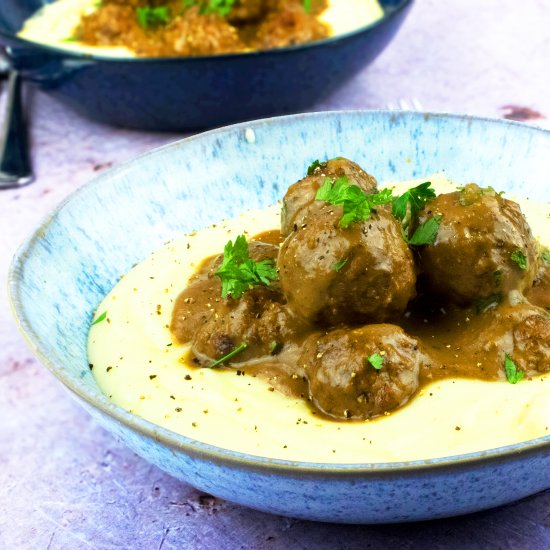 Best Ever Healthy Swedish Meatballs