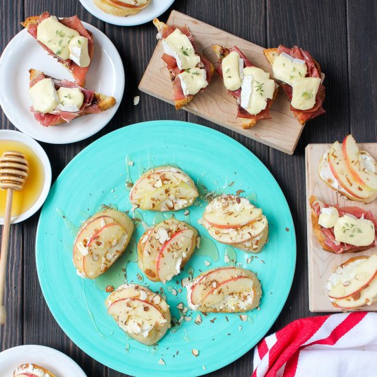 Fall Crostini, Two Ways