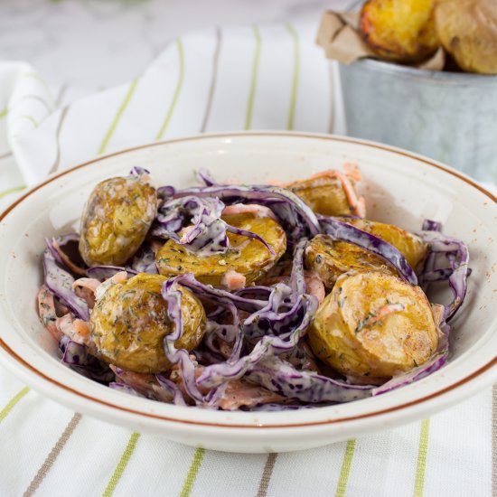 Coleslaw Roast Potato Salad