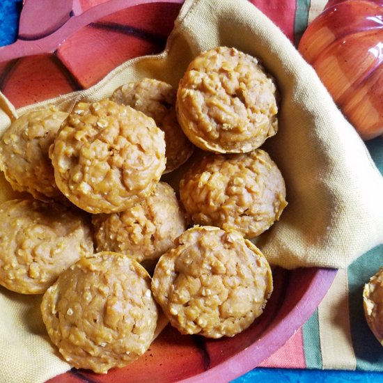 Pumpkin Cider Oatmeal Muffins