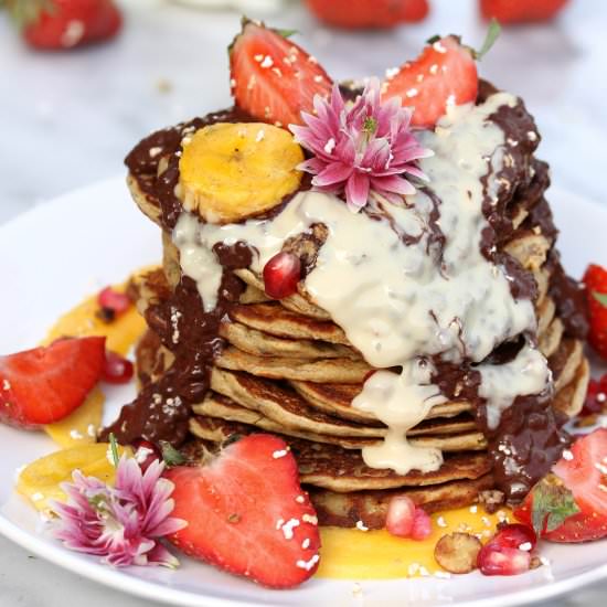 Vegan Lupine Pancakes