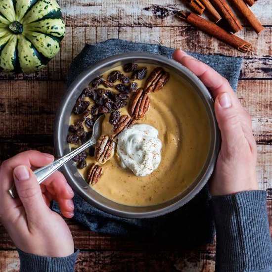 Pumpkin Pie Smoothie Bowl