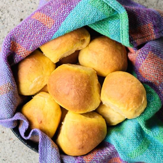 Vegan Sweet Potato Rolls