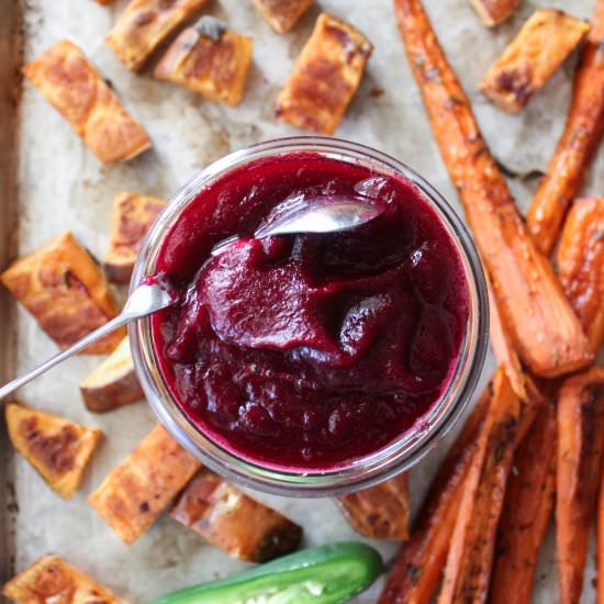 Spicy Beet Ketchup